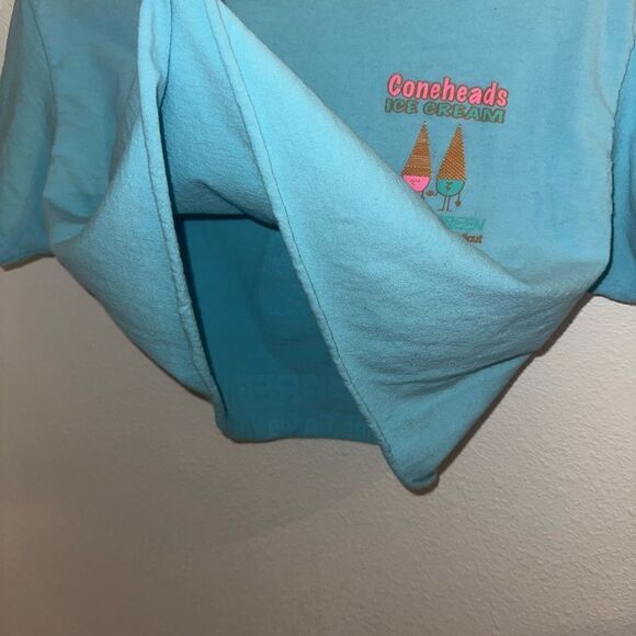 Cone Heads Ice Cream Crop Top, turquoise - Picture 4 of 6